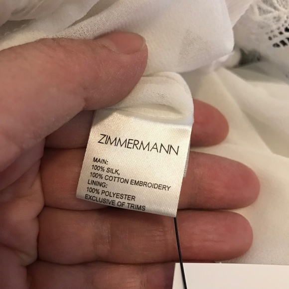 Nwot Zimmermann realm scallop dress - Picture 11 of 12